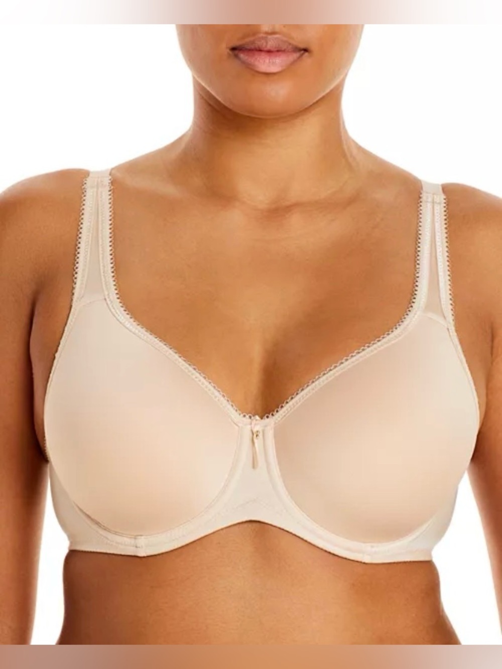 WACOAL 36C Sand/Nude Basic Beauty Spacer Underwire T-Shirt Bra Smooth 853192
